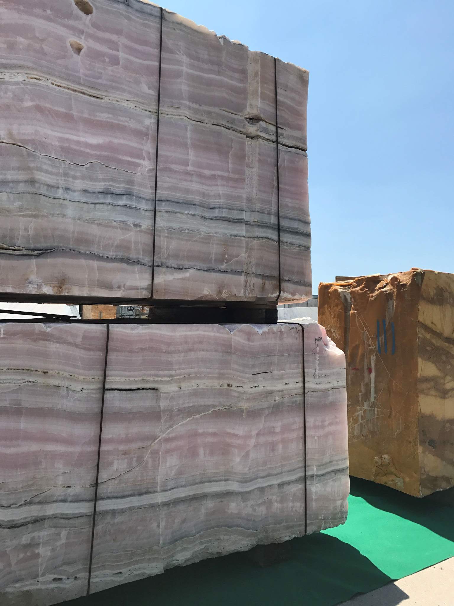 We love marble blocks