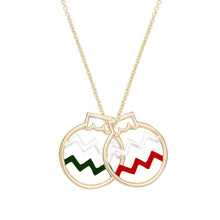 画像をギャラリービューアに読み込む, BAMBALINA DUO ENAMEL ネックレス
