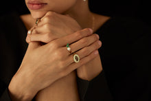 画像をギャラリービューアに読み込む, FLOR PERLA PETALOS シトリン リング