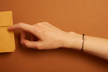 画像をギャラリービューアに読み込む, LETRA T ピンクトルマリン コードブレスレット