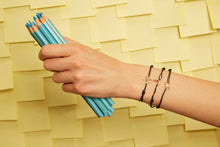 画像をギャラリービューアに読み込む, LETRA R グリーンアメジスト コードブレスレット