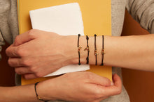 画像をギャラリービューアに読み込む, LETRA Y ピンクトルマリン コードブレスレット