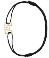 画像をギャラリービューアに読み込む, LETRA E グリーンアメジスト コードブレスレット