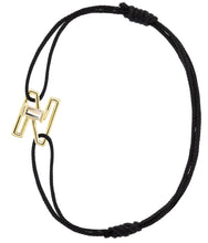 画像をギャラリービューアに読み込む, LETRA N グリーンアメジスト コードブレスレット