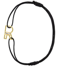 画像をギャラリービューアに読み込む, LETRA R グリーンアメジスト コードブレスレット