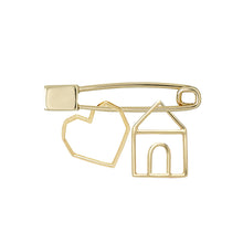 画像をギャラリービューアに読み込む, ARPITA DUO SWEET HOME ブローチ