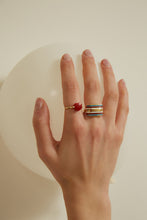 画像をギャラリービューアに読み込む, MINI CORAZON LIPSTICK RED リング