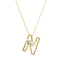 画像をギャラリービューアに読み込む, LETRA N グリーンアメジスト ネックレス