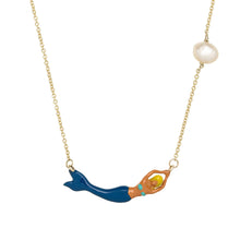 画像をギャラリービューアに読み込む, マーメイドブルーネックレス