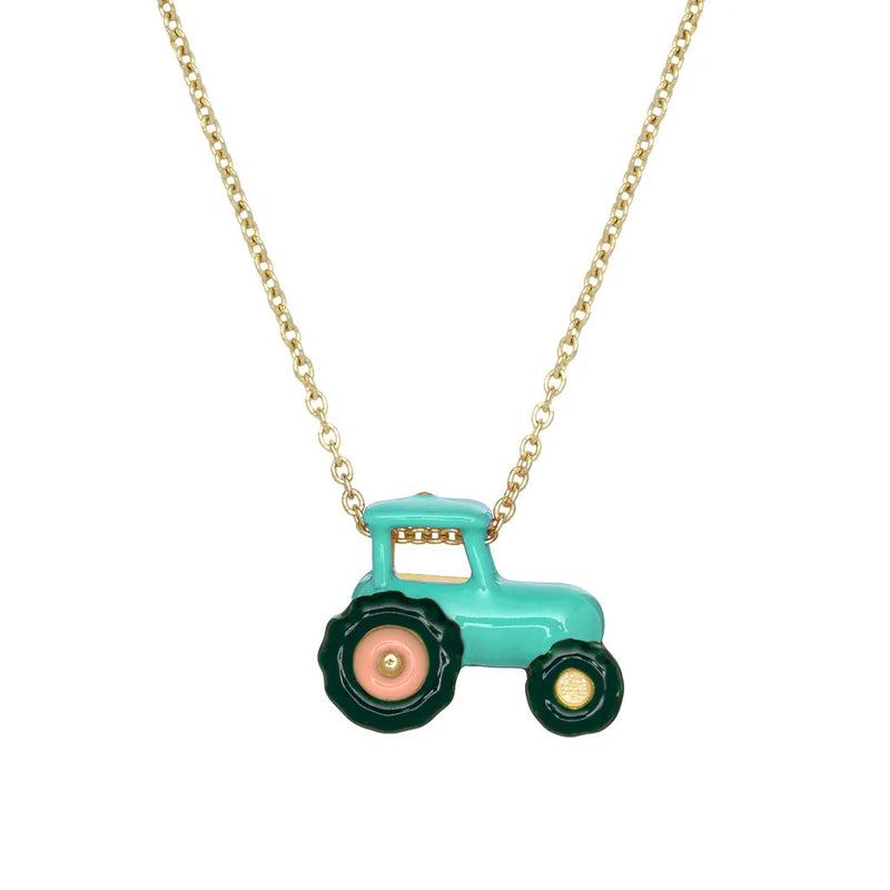 TRACTOR エナメル ネックレス