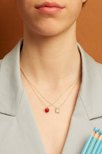 画像をギャラリービューアに読み込む, FANTASMA ブルーサファイア エナメル ネックレス