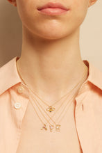 画像をギャラリービューアに読み込む, BEE ダイヤモンド エナメル ネックレス