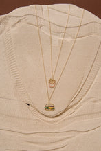 画像をギャラリービューアに読み込む, ハンバーガー型エナメルネックレス