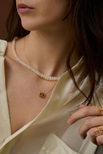 画像をギャラリービューアに読み込む, PRETZEL ダイヤモンド エナメル ネックレス