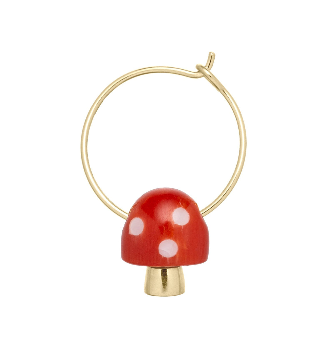 【ALIITA】人気 FANTASMA フープピアス シングル aliita-earring-circle-ghost-