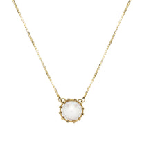 画像をギャラリービューアに読み込む, パールのついた18金のネックレス