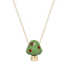 画像をギャラリービューアに読み込む, キノコの金のネックレス