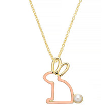画像をギャラリービューアに読み込む, ウサギの金のネックレス