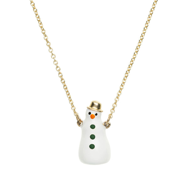 ALIITA★雪だるま ゴールド ネックレス★関税込 ALIITA公式通販】アリータ 9KYG チェーンネックレス スノーマン