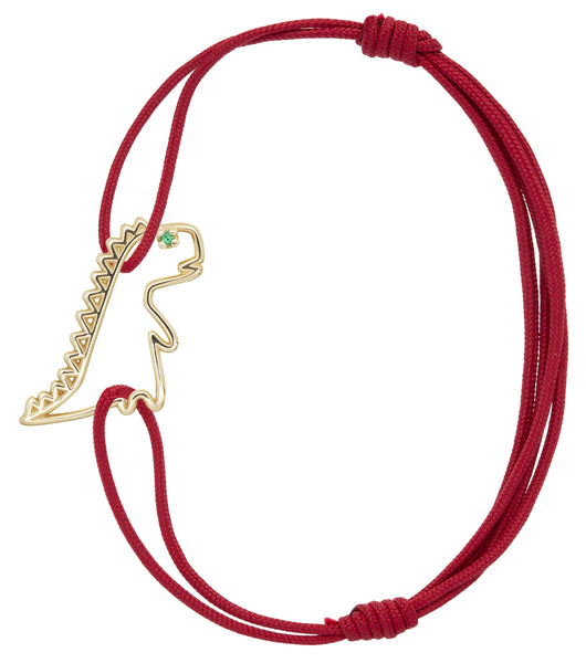 送料関税込☆【ALIITA】DINO PURO BRACELET aliita-bracelet-dinosaur-gold-