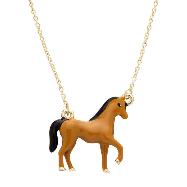【ALIITA】人気 馬のネックレス aliita-necklace-horse-gold-