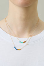 画像をギャラリービューアに読み込む, マーメイドブルーネックレス
