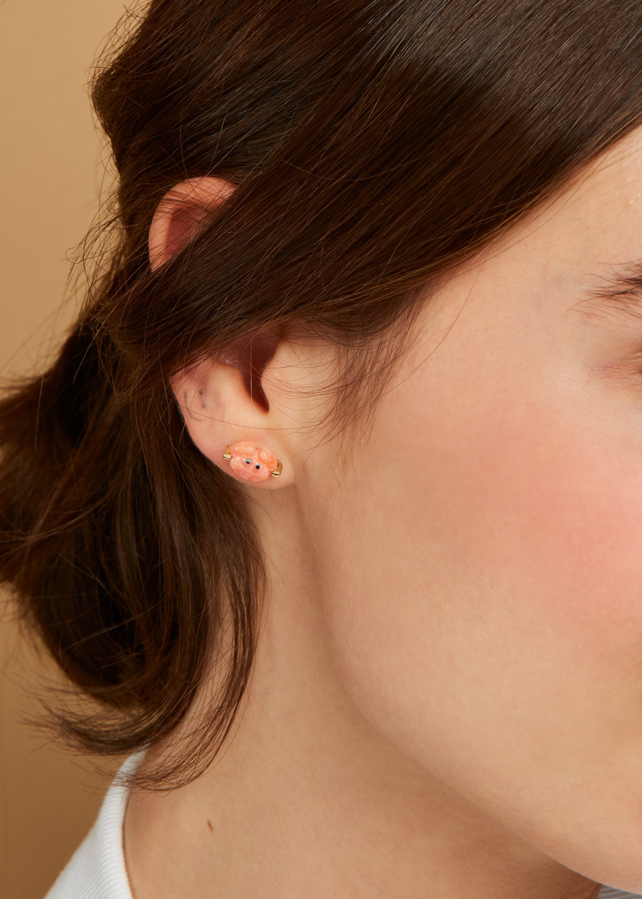 ALIITA アリータ　ピアス　ピンク　片耳用　試着のみ 楽天市場】ALIITA アリータ ピアス TU Y YO BAGUETTE EARRING