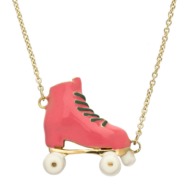 【CHANEL】★Vintage★COCO ローラースケート ネックレス aliita-necklace-roller-gold-
