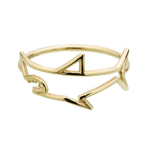 ALIITA シャークゴールドリング aliita-ring-shark-