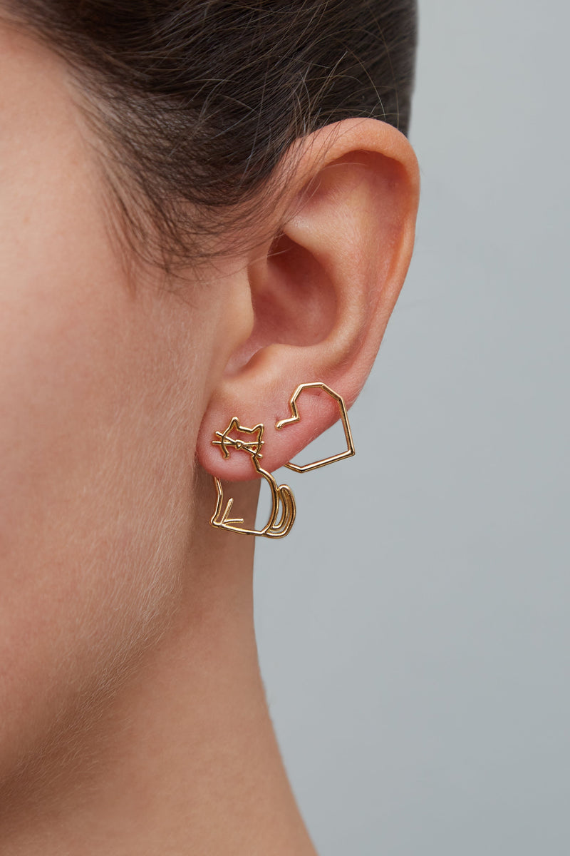 ALIITA MIAU EARRING キャットピアス-